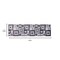 Flash Furniture Blue 2' x 7' Modern Geometric Area Rug OK-HCF-7146ATUR-27-BL-GG - alternate 2